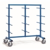 Trollies with carrier spar  4624 - 500 kg, 24 two-side carrier spars